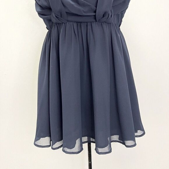 NWOT Keepsake The Label Revolution Dress Navy Sleeveless Mini Size M - Picture 4 of 11